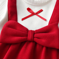 Load image into Gallery viewer, Baby Girls Bow Rompers Wholesale 23020664
