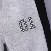 Load image into Gallery viewer, 2 Pieces Set Baby Kid Boys Letters Color-blocking Polo Shirts And Pants Wholesale 23020671
