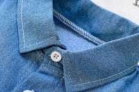 Load image into Gallery viewer, 2 Pieces Set Baby Kid Boys Striped Shirts And Letters Pants Wholesale 23020688
