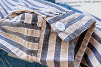 Load image into Gallery viewer, 2 Pieces Set Baby Kid Boys Striped Shirts And Letters Pants Wholesale 23020688
