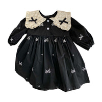 Load image into Gallery viewer, Baby Girls Flower Bow Rompers Wholesale 23020808
