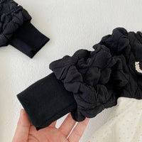 Load image into Gallery viewer, 2 Pieces Set Baby Girls Color-blocking Rompers Love heart And Embroidered Pants Wholesale 23020817
