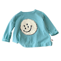 Load image into Gallery viewer, Baby Kid Girls Letters Cartoon Expression Tops Wholesale 230208173
