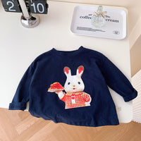 Load image into Gallery viewer, Baby Kid Girls Letters Cartoon Expression Tops Wholesale 230208173
