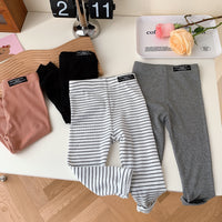 Load image into Gallery viewer, Baby Kid Unisex Solid Color Pants Leggings Wholesale 230208184
