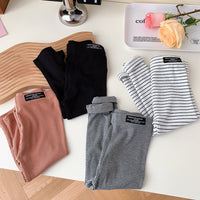 Load image into Gallery viewer, Baby Kid Unisex Solid Color Pants Leggings Wholesale 230208184
