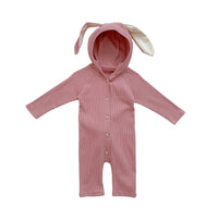Load image into Gallery viewer, Baby Girls Cartoon Muslin&amp;Ribbed Jumpsuits Wholesale 23020822
