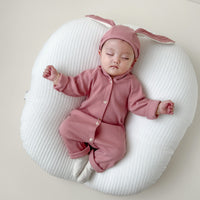 Load image into Gallery viewer, Baby Girls Cartoon Muslin&amp;Ribbed Jumpsuits Wholesale 23020822

