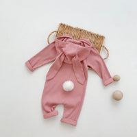 Load image into Gallery viewer, Baby Girls Cartoon Muslin&amp;Ribbed Jumpsuits Wholesale 23020822
