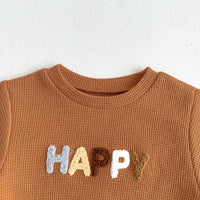 Load image into Gallery viewer, 2 Pieces Set Baby Unisex Letters Hoodies Sweatshirts And Solid Color Pants Wholesale 230208223
