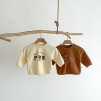Load image into Gallery viewer, Baby Unisex Letters Animals Cartoon Print Tops Wholesale 230208256

