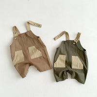 Load image into Gallery viewer, Baby Unisex Color-blocking Jumpsuits Wholesale 230208263
