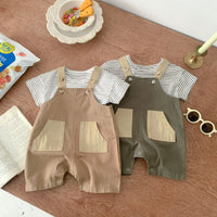 Load image into Gallery viewer, Baby Unisex Color-blocking Jumpsuits Wholesale 230208263
