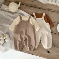 Load image into Gallery viewer, Baby Unisex Solid Color Jumpsuits Wholesale 230208276
