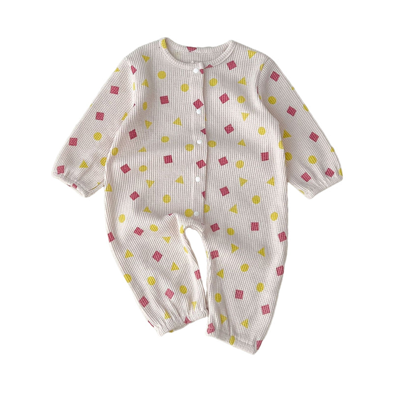 Baby Unisex Print Jumpsuits Wholesale 230208281