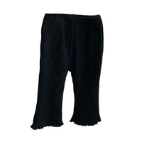Load image into Gallery viewer, Baby Girls Solid Color Muslin&amp;Ribbed Pants Leggings Wholesale 230208282
