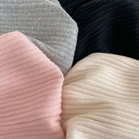 Load image into Gallery viewer, Baby Girls Solid Color Muslin&amp;Ribbed Pants Leggings Wholesale 230208282
