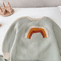 Load image into Gallery viewer, Baby Unisex Rainbow Crochet Jumpsuits Wholesale 230208292
