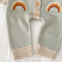 Load image into Gallery viewer, Baby Unisex Rainbow Crochet Jumpsuits Wholesale 230208292

