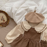 Load image into Gallery viewer, Baby Girls Color-blocking Tops Wholesale 230208297
