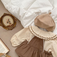 Load image into Gallery viewer, Baby Girls Color-blocking Tops Wholesale 230208297
