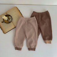 Load image into Gallery viewer, 2 Pieces Set Baby Unisex Solid Color Hoodies Sweatshirts And Pants Wholesale 23020830
