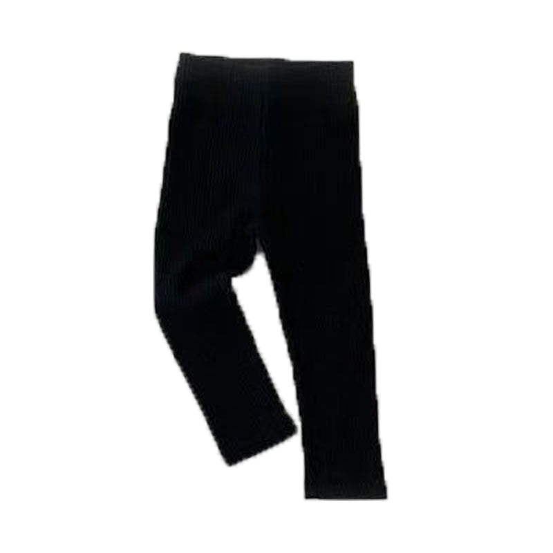 Baby Unisex Solid Color Muslin&Ribbed Pants Leggings Wholesale 23020831