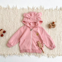 Load image into Gallery viewer, Baby Unisex Animals Rabbit Embroidered Jackets Outwears Wholesale 23020832
