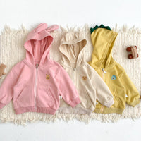 Load image into Gallery viewer, Baby Unisex Animals Rabbit Embroidered Jackets Outwears Wholesale 23020832
