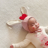 Load image into Gallery viewer, Baby Unisex Letters Love heart Rabbit Print Easter Rompers Wholesale 230208338

