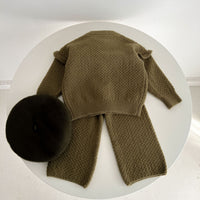 Load image into Gallery viewer, Baby Kid Girls Solid Color Cardigan Knitwear Wholesale 230208355
