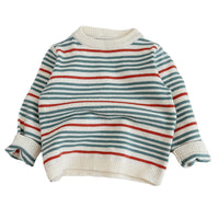 Load image into Gallery viewer, Baby Unisex Striped Sweaters Knitwear Wholesale 230208357
