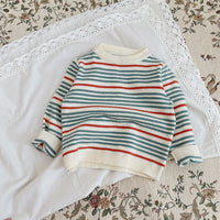 Load image into Gallery viewer, Baby Unisex Striped Sweaters Knitwear Wholesale 230208357
