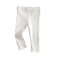 Load image into Gallery viewer, Baby Unisex Solid Color Muslin&amp;Ribbed Pants Leggings Wholesale 23020836
