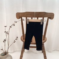 Load image into Gallery viewer, Baby Unisex Solid Color Muslin&amp;Ribbed Pants Leggings Wholesale 23020836
