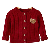 Load image into Gallery viewer, Baby Girls Cartoon Cardigan Knitwear Wholesale 230208362
