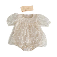 Load image into Gallery viewer, Baby Girls Embroidered Rompers Wholesale 230208372
