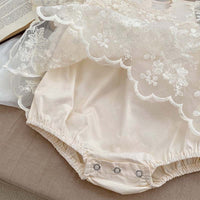 Load image into Gallery viewer, Baby Girls Embroidered Rompers Wholesale 230208372
