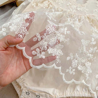 Load image into Gallery viewer, Baby Girls Embroidered Rompers Wholesale 230208372
