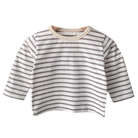 Load image into Gallery viewer, Baby Unisex Solid Color Striped Tops Wholesale 23020850
