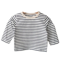 Load image into Gallery viewer, Baby Unisex Solid Color Striped Tops Wholesale 23020850

