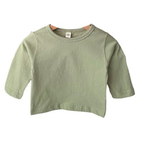 Load image into Gallery viewer, Baby Unisex Solid Color Striped Tops Wholesale 23020850
