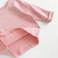 Load image into Gallery viewer, Baby Unisex Solid Color Striped Tops Wholesale 23020850
