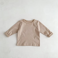 Load image into Gallery viewer, Baby Unisex Solid Color Striped Tops Wholesale 23020850
