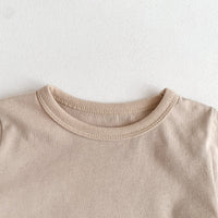 Load image into Gallery viewer, Baby Unisex Solid Color Striped Tops Wholesale 23020850
