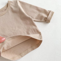 Load image into Gallery viewer, Baby Unisex Solid Color Striped Tops Wholesale 23020850
