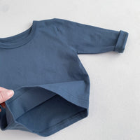 Load image into Gallery viewer, Baby Unisex Solid Color Striped Tops Wholesale 23020850
