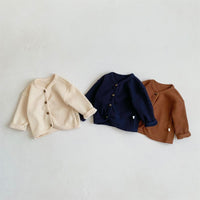 Load image into Gallery viewer, Baby Girls Solid Color Jackets Outwears Wholesale 23020865
