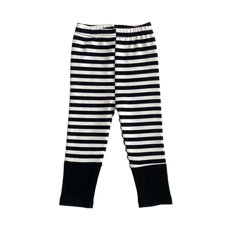 Baby Unisex Striped Color-blocking Pants Leggings Wholesale 23020867