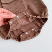 Load image into Gallery viewer, Baby Unisex Cartoon Print Tops And Solid Color Rompers Wholesale 23020873
